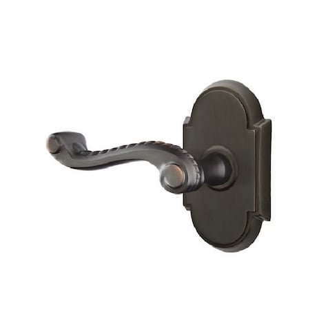 Emtek Oil Rubbed Bronze Passage 8108RLUS10BLH 8108RLUS10BLH